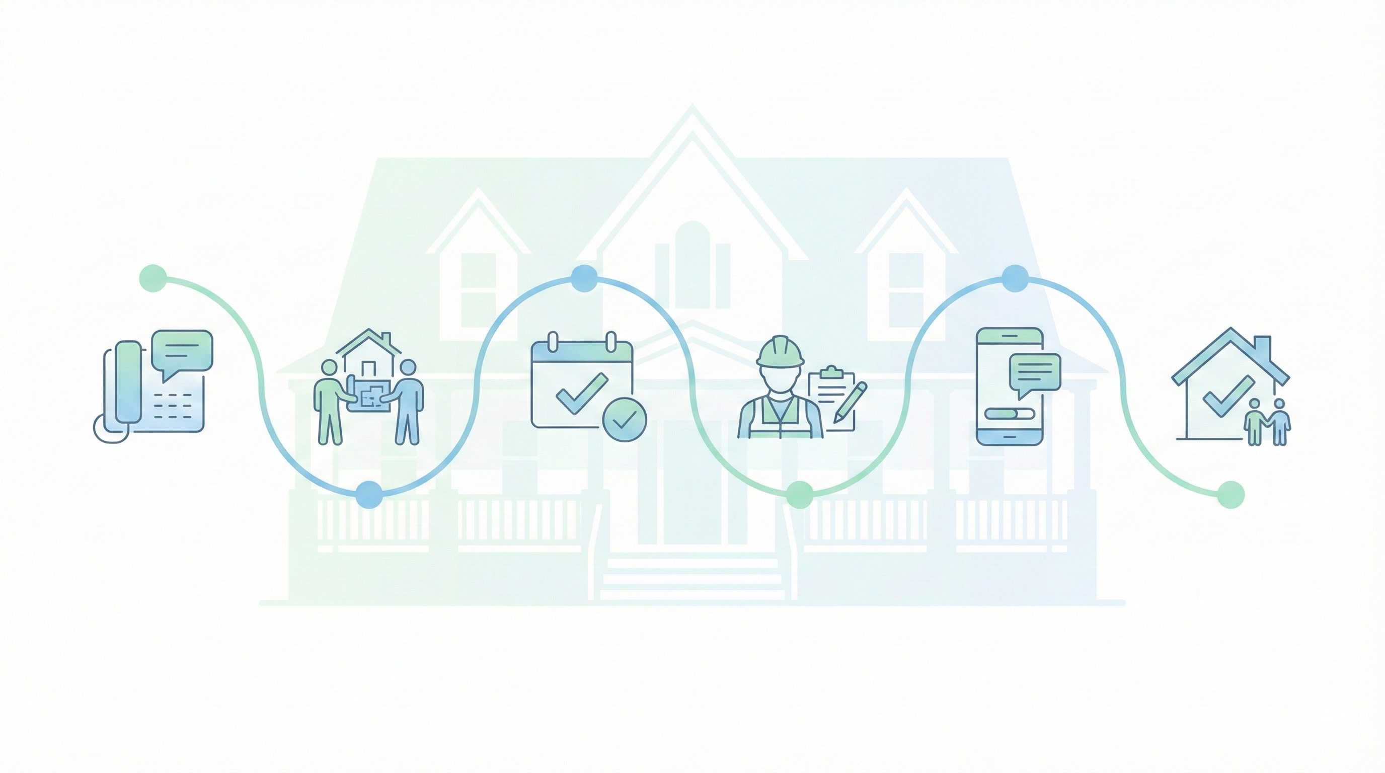 Project timeline graphic